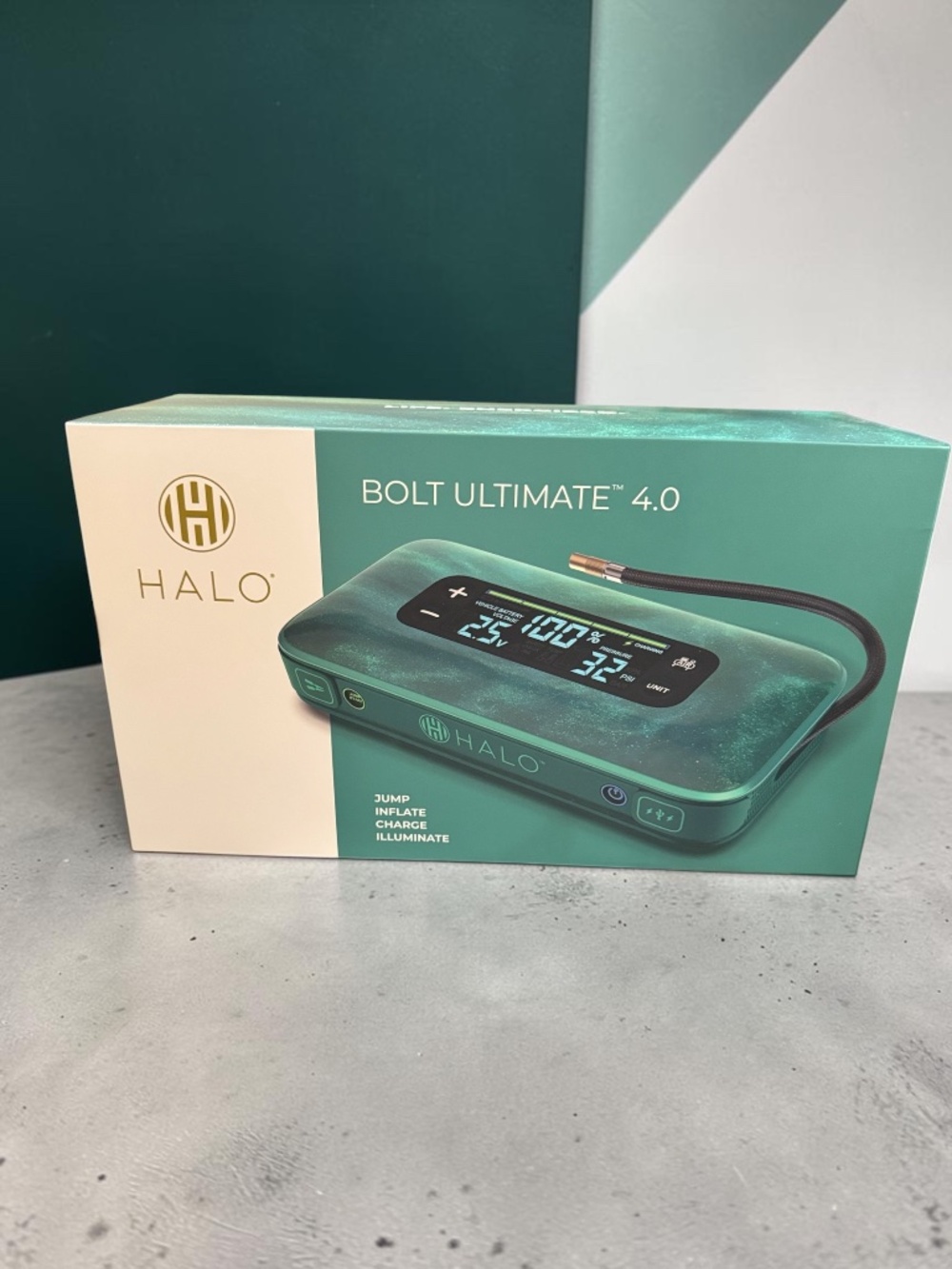HALO Bolt Ultimate 4.0 Charger (GREEN) - NEW